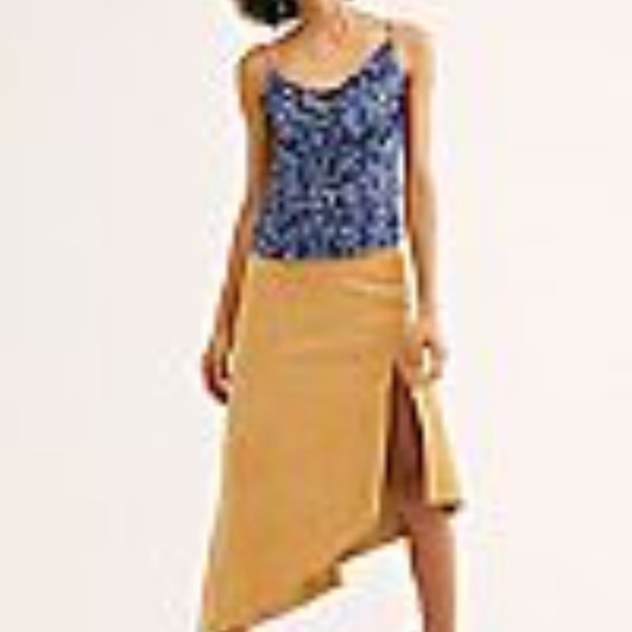 Free People Disco Days Blue  Cami S - Picture 9 of 10